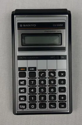 1242M SANYO Calculator