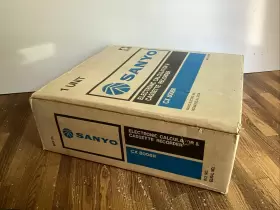 8006R SANYO Calculator Cassette Recorder #2