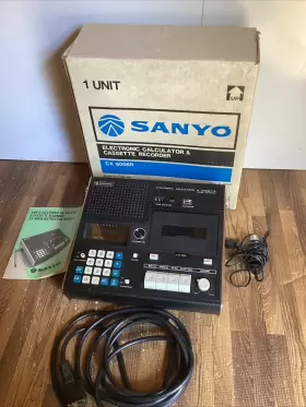 8006R SANYO Calculator Cassette Recorder #3