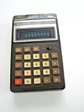 CX-1032 SANYO Pocket Calculator