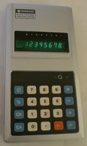 CX-8031 SANYO Calculator CX-8031 SANYO Calculator