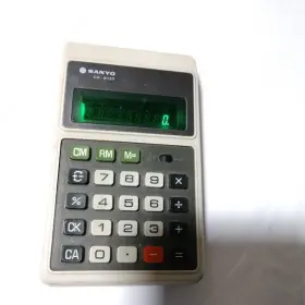 CX-8137 SANYO Calculator Led Digital