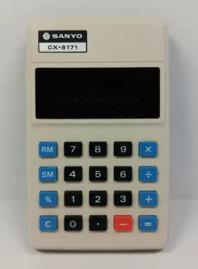 CX-8171 SANYO Calculator