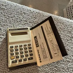 CX131 SANYO Powergard Calculator Box