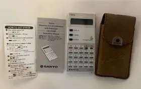 CX7250H SANYO Calculator Pedometer