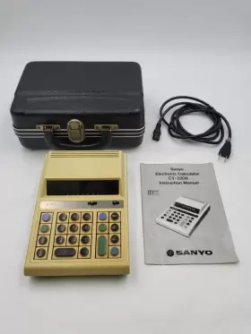 CY-2208 SANYO Calculator Manual