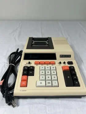 CY-2250DP SANYO Printing Calculator Adding Box