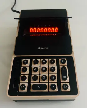 ICC-0081 SANYO Mini Calculator