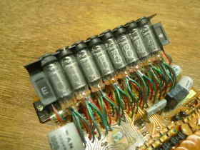 ICC-801D SANYO Nixie Circuit Board Ghostbuster Calculator