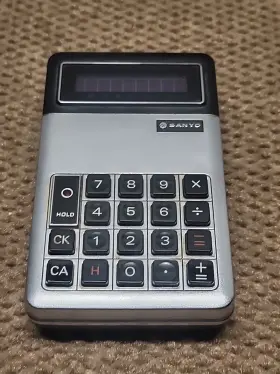 ICC-810 SANYO Calculator #3