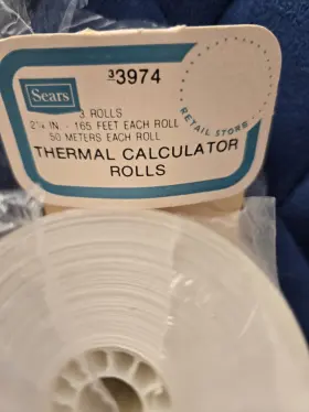 33974 SEARS Thermal Calculator Rolls