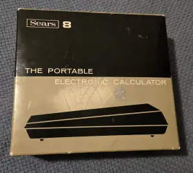 5886 SEARS Roebuck Electric Calculator Receipt