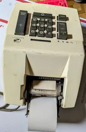 603.58210 SEARS Tower Electric Calculator Adding #3