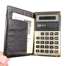 711.58350 SEARS Solar Pocket Calculator Box