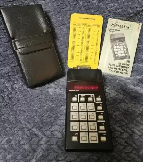 801.58240 SEARS Memory Calculators #3