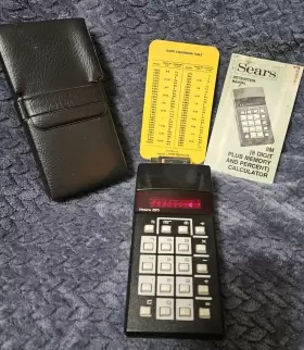 801.58240 SEARS Memory Calculators