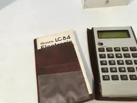 LC-84 SEARS Crystal Scientific Calculator Manual #2