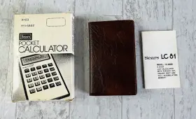 LC81 SEARS Pocket Calculator Box Nos