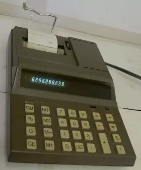 PD10 SEARS Desk Top Calculator Ac Cord #3