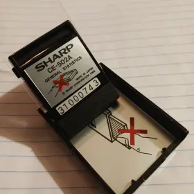 31000743 SHARP Pocket General Finance Data Card