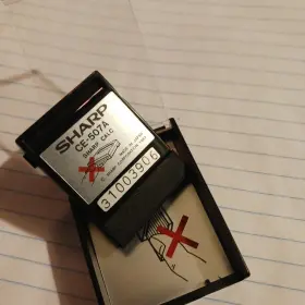 31003906 SHARP Pocket Data Card Calc