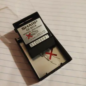 31008897 SHARP Pocket Data Card Graphics Development