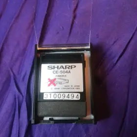 31009494 SHARP Finance Data Card