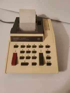 82077786 SHARP Elsi Mate Printing Calculator