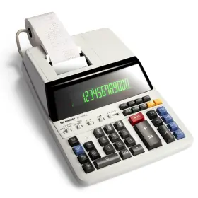B00005BIEF SHARP Printing Calculator Clock Calendar