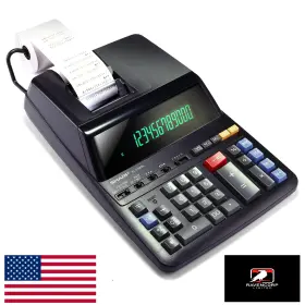 B0006J32C8 SHARP Print Calculator Desktop Adding