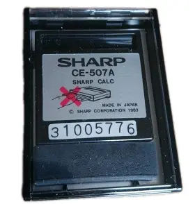 CE-507A SHARP Calc Pocket