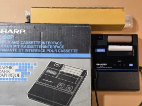 CE-509 SHARP Nos Printer Cassette Interface Calculator Box