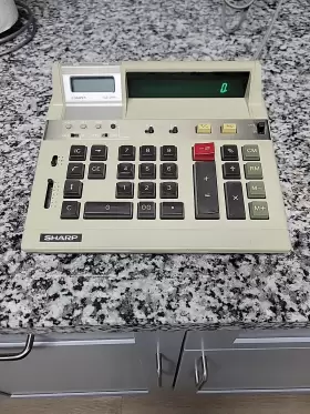 CS-2116 SHARP Desktop Calculator Clock Broke