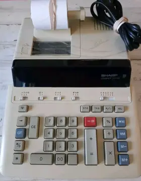 CS-2194 SHARP Compet Digital Printing Calculator Roll