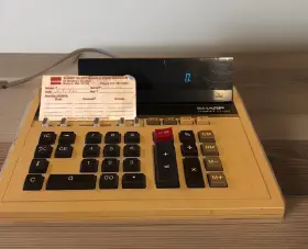 CS-2302A SHARP Compet Calculator
