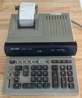CS-2780 SHARP Compet Lps Printing Calculator
