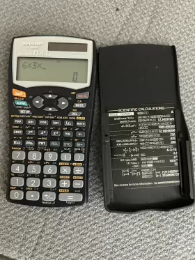 DL-506W SHARP Advanced Algebraic Twin Power Scientific