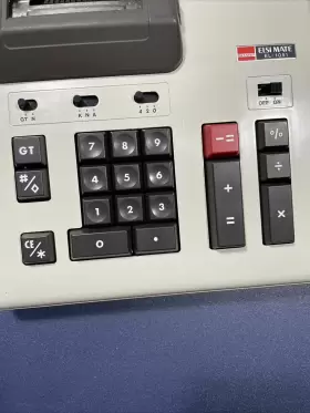 EL-1051 SHARP Else Mate Key Calculator Printer Desk Top #2