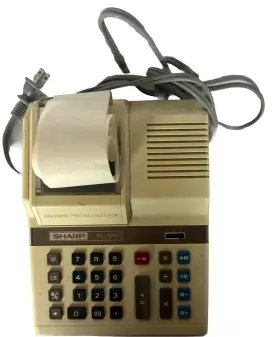 EL-1071S SHARP Printing Calculator Adding Accounting