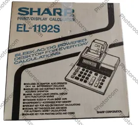 EL-1192S SHARP Calculator Print Display Adapter Box