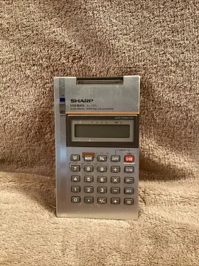 EL-1195 SHARP Printing Pocket Calculator