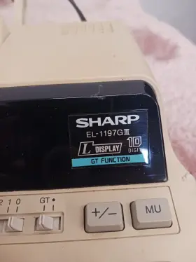 EL-1197GIII SHARP Calculator #2