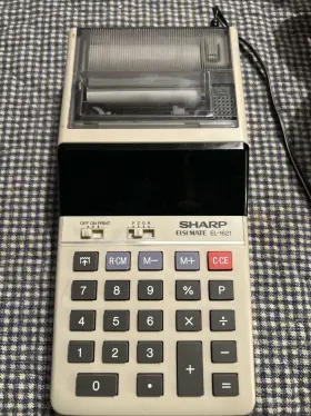 EL-161 SHARP Calculator Printer Elsi Mate Ac Adaptor