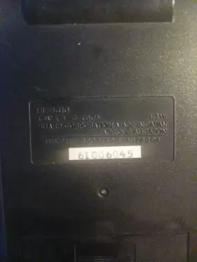 EL-1610 SHARP Elsi Mate Scientific Printing Calculator Paper #3