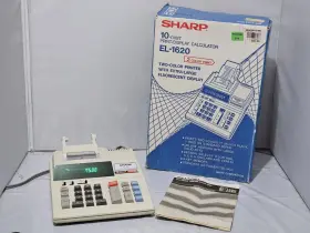 EL-1620 SHARP Calculator Rackmount Box Manual