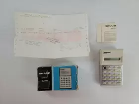 EL-208 SHARP Elsi Mate Calculator Box Manual