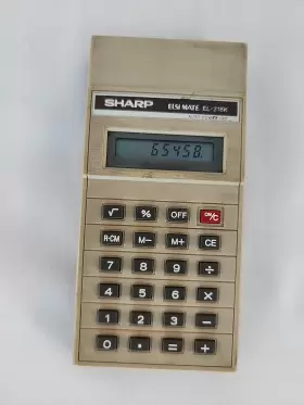 EL-218K SHARP Elsi Mate Calculator Great #2