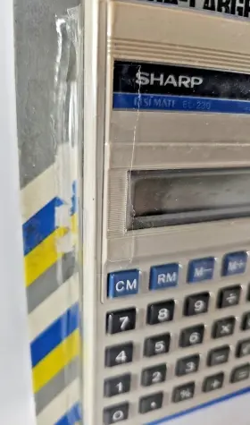 EL-230B SHARP Calculator Keys Bats Box #2