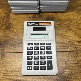 EL-243C SHARP Elsi Mate Solar Cell Calculator Classroom Set #2