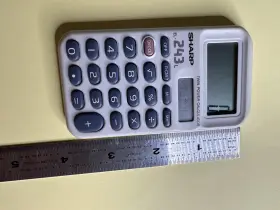EL-243L SHARP Pocket Calculator